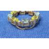 Image 2 : 10K Gold Pendant With Multi-Colored Stones - Weight: 2.3g