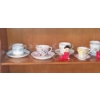 Image 2 : Large Collection Porcelain Cups & Saucers As Shown - Everything Seen In Pics