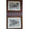 Image 5 : Louisville Home Pickup - 6 Pc Group Vintage Automobile Themed Framed Prints - See Pictures