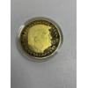 Image 3 : Bitcoin Commemorative Coin Donald Trump - 1 Troy Oz 999 Gold Plated MLB Monetary Metals -Bitcoin 