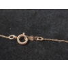 Image 4 : Beautiful 10K Rose Gold Heart Pendant with Diamonds & 10K Chain TW: 1.6g