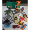 Image 1 : Large Group Of Boys Toys as Shown - Action Figures Cars Smalls More - See Pics