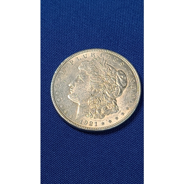 1921 90% Silver Morgan Dollar