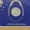 Image 5 : Two 90% Silver U.S. Dimes minted in 1916: a 1916 Barber Dime and a 1916 Mercury Dime