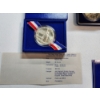 Image 2 : (2) United States Commemorative Silver Coins: Liberty Silver Dollar & Constitution Coin