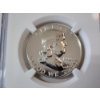 Image 2 : NGC GRADED PF69 1963 Franklin Half Dollar 90% Silver 