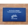Image 1 : UNC SILVER DOLLAR ~ San Francisco Old Mint Commemorative 90% Silver Dollar In Original Packaging 