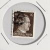 Image 5 : Four German "Hitler Head" (Hitler-Kopf) Definitive Postage Stamps issued during the Third Reich Era 