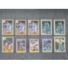 Image 1 : Lot of Ten Late 1980's Kansas City Royals Topps Trading Cards 