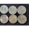 Image 6 : $2 Face Value in Assorted 90% Silver Washington Quarters - All In Great Condition!