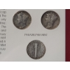 Image 3 : Silver Mercury Dime Mint Mark Collection Ft. 1940-S, 1944-P & 1944-D Coin Display