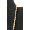 Image 3 : 14K Gold Rope 18" Chain Necklace - Total Weight: 7.6g