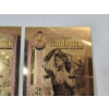 Image 4 : TWO 1/4th Idaho Goldback Notes - Each Containing 1/4000th Troy Ounce 24K Gold 