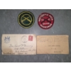 Image 3 : Vintage Backpack, 2 Patches, & War Mailers