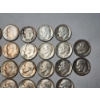 Image 3 : Lot of 22 Assorted Year Silver Roosevelt Dimes FV: $2.20