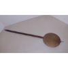 Image 5 : Parts Only - Large Vienna Pendulum Movement Weight & Pendulum  