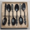 Image 1 : 1847 Rogers Bros Silverplated (6) Teaspoon Set With Original Box - Weight: 76.9g