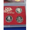 Image 14 : 2000-S United States 50 State Quarters Mint Silver Proof Set - 10 Coin Set w/ box & COA