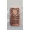 Image 1 : 5 ADVP Ounces .999 Fine Copper Bullion Bar With Morgan Dollar Motif