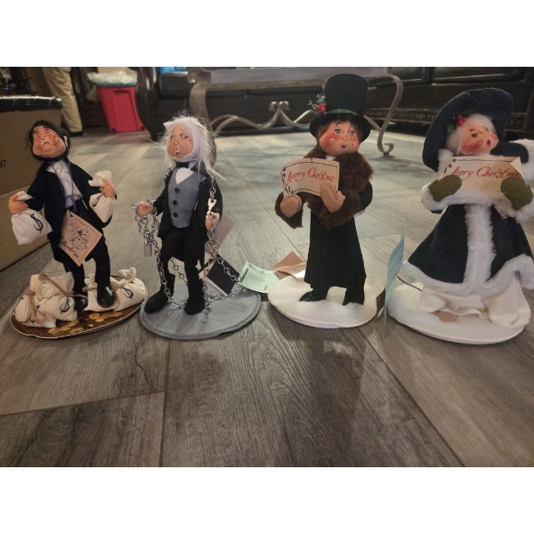 Wonderful Opportunity To Have A Great Collection Of Rare Famous Annalee Felt Dolls