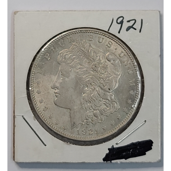 United States 1921 Morgan 90% Silver Dollar