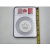 Image 18 : NGC PF70 ULTRA CAMEO 2023 $50 5oz .9999 Silver Maple Leaf - Ultra High Relief with Display Box & COA