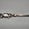 Image 2 : Sterling Silver Herringbone 16" Necklace - Total Weight: 5.8g