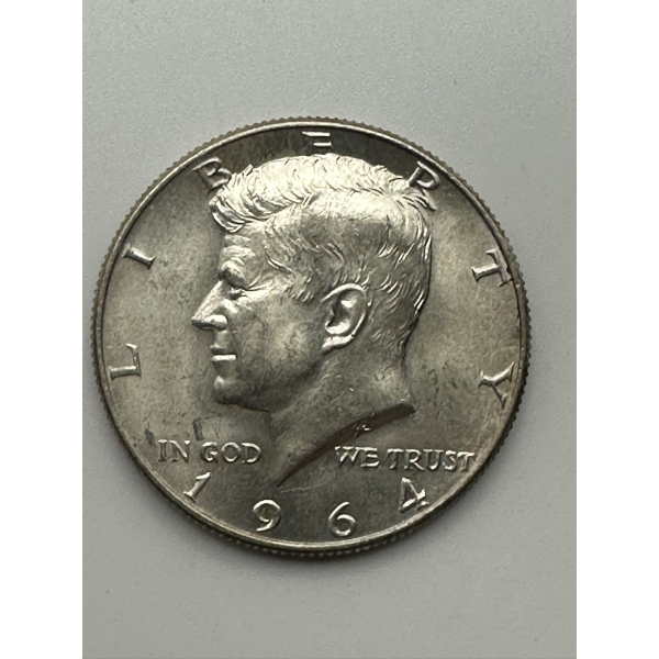 Uncirculated 1964 Kennedy Half Dollar - High Condition
