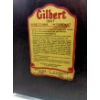 Image 5 : Antique Gilbert Mantle Clock Wood Cabinet - See Pics