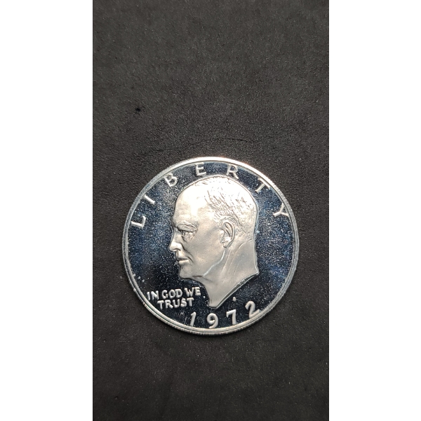 1972-S 40% Silver Eisenhower Dollar 