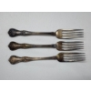 Image 1 : Three Vintage Lunt Sterling Silver Forks Weighing 138.5 Grams