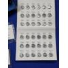 Image 2 : Franklin Mint Presidential Sterling Silver 36 Mini-Coin Set + 3 Individual Coins w/ Magnifier