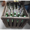 Image 1 : Heavy Vintage 19''x14''x13'' Wood Crate And Vintage Soda Bottle Collection