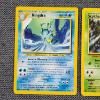 Image 3 : Two Non Holo Rare Vintage Pokemon Trading Card ~ Jungle Set Scyther & Neo Genesis Set Kingdra