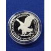 Image 3 : 2023- S American Eagle One Ounce Silver PROOF Coin 99.9% Silver w/ Box & COA