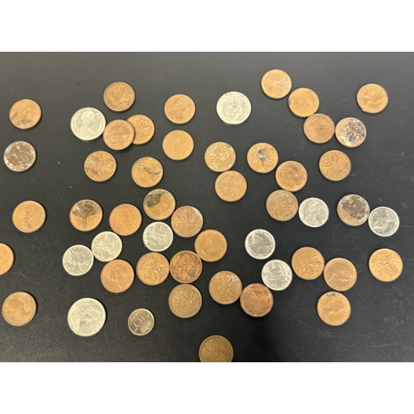 Assorted Canada Coins 