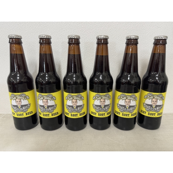 Todd Bosley's World Famous 6 Pack Of Diet Root Beer Soda - Brand New & Delicious