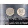 Image 4 : Susan B. Anthony Dollar Collection Slab - Includes (2) $1 Coins: 1981 & 1979