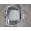 Image 3 : New In Box Portfolio 22.5''x19'' Chandelier And 3 Cooper 500W Quartz Lights 