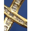 Image 4 : 14K Gold Diamond Infinity Pendant - Weight: 2.5g