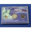 Image 1 : "The Liberty Coin Collection" - 1936 Silver Dime, 1935 Silver Half Dollar, 2001 New York Quarter