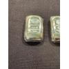 Image 3 : 3 - One Troy Ounce .9999 Fine Silver Germania Bars - Premium Bars Sealed In Plastic