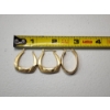 Image 2 : 14K Yellow Gold Pair of Hoop Earrings & One Loose 14K Hoop Earring TW: 3.4g
