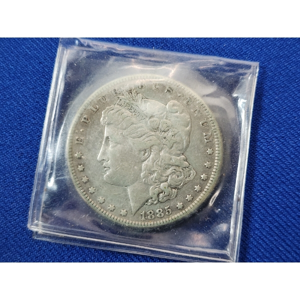 1885 90% Silver Morgan Dollar