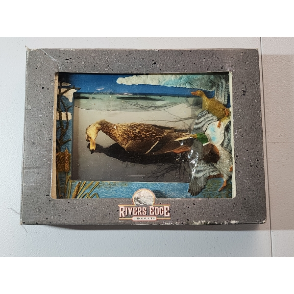 Rivers Edge Products Duck Hunting Picture Frame for 4"x6" Photo