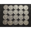 Image 1 : (20) Mercury Dimes 90% Silver $2 FV