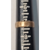 Image 6 : 10K Gold Stamped Starburst Band Ring - Size 7 - Weight: 1.7g