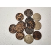 Image 1 : 13 Assorted Years Buffalo and "V" Nickels FV: $0.65