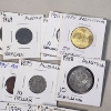Image 5 : Large Lot of over 60 Assorted World Coins: Australia Argentina, Aruba, Algeria, & More!! 