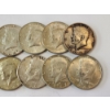 Image 3 : $5.00 Face Value of Assorted Years 40% Silver Kennedy Half Dollars